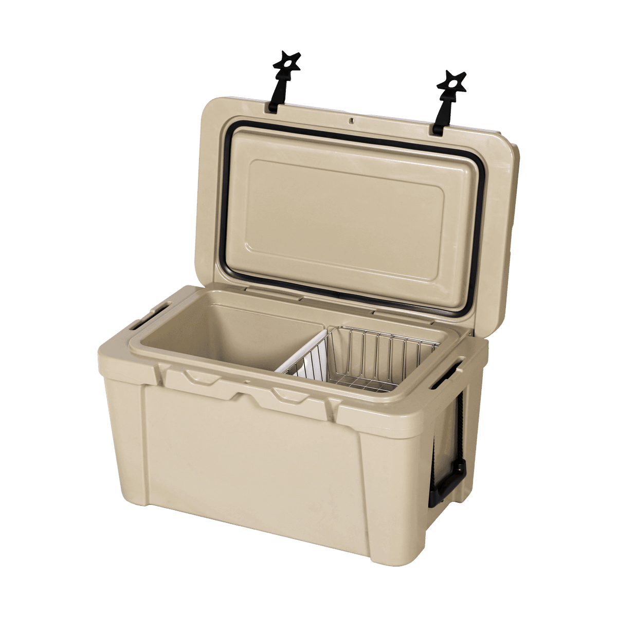 K-45L Rotomolded Insulation Ice Cooler untuk BBQ Berburu Memancing Berkemah Luar Ruang