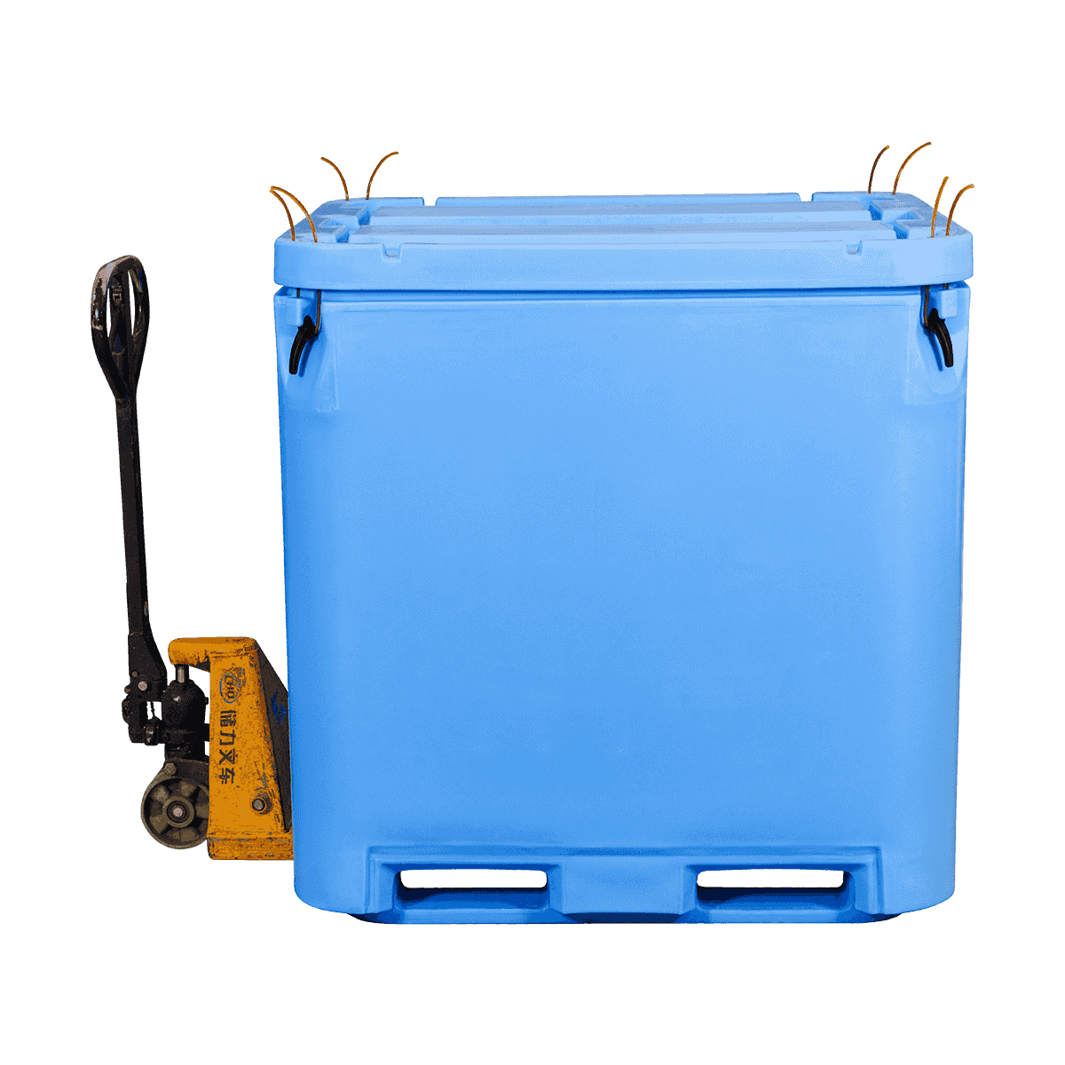 AF-1000L Solid Insulated Pallet Container Workshop dan Warehouse menggunakan wadah rantai dingin