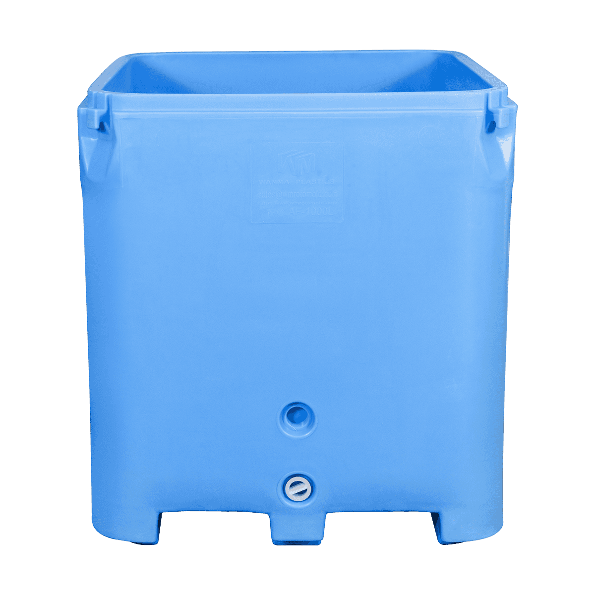 AF-1000L Solid Insulated Pallet Container Workshop dan Warehouse menggunakan wadah rantai dingin