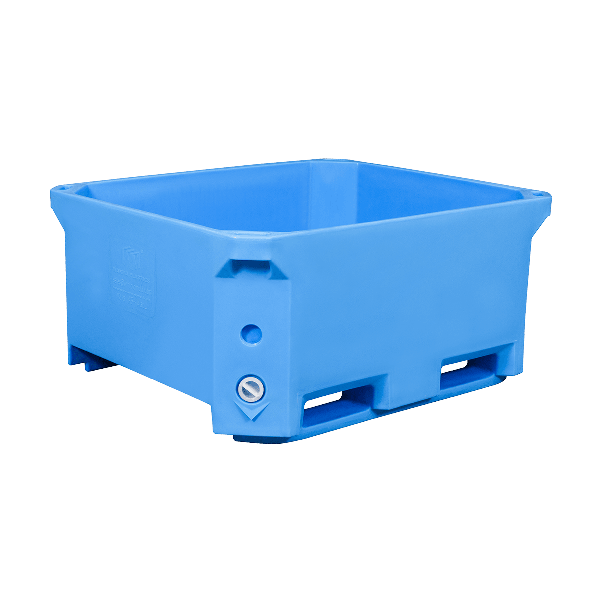 AF-460L Food Grade Fish Boxes Seafood Industri Penggunaan Wadah Plastik