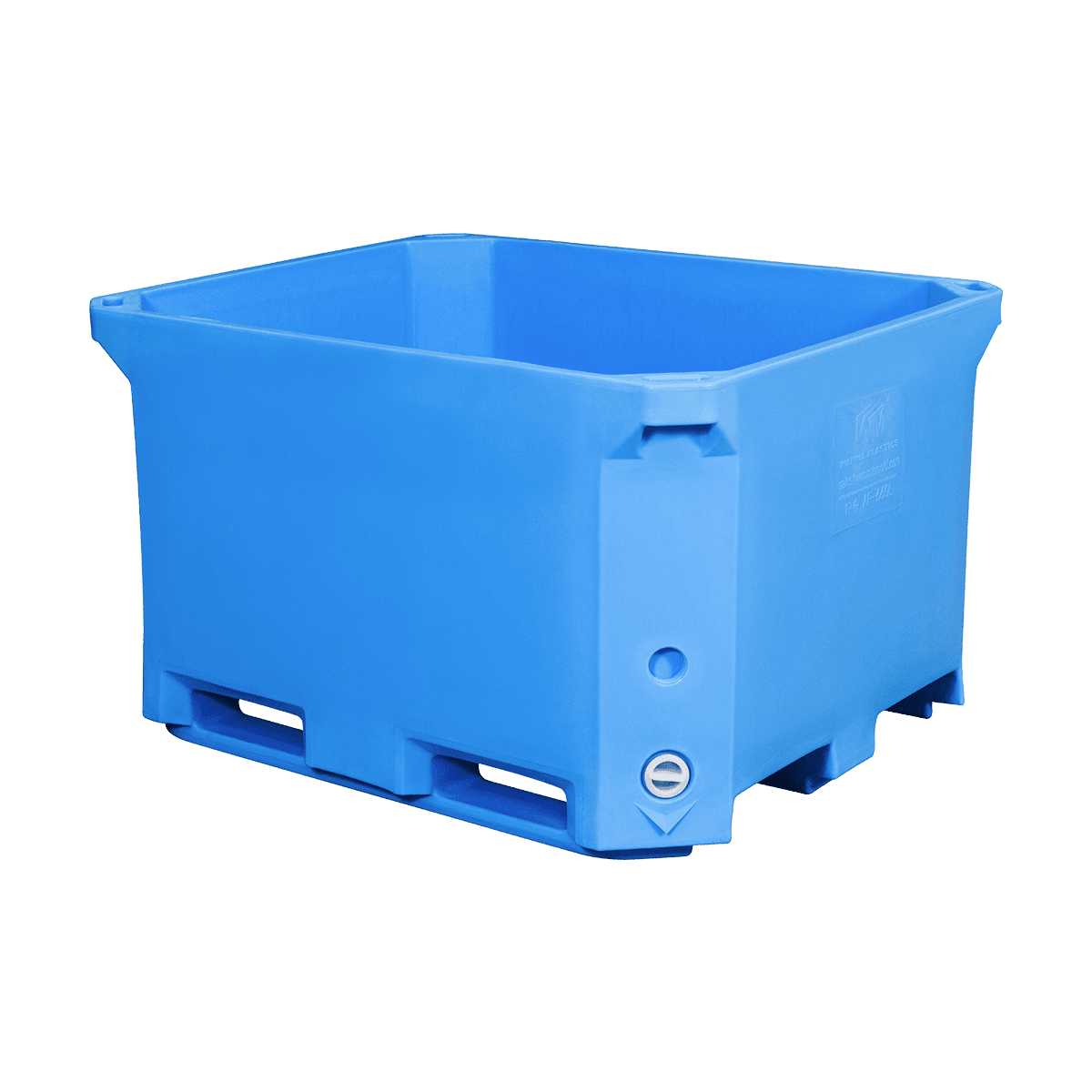 AF-660L Rotomolded Cooler Seafood Industrial menggunakan wadah plastik