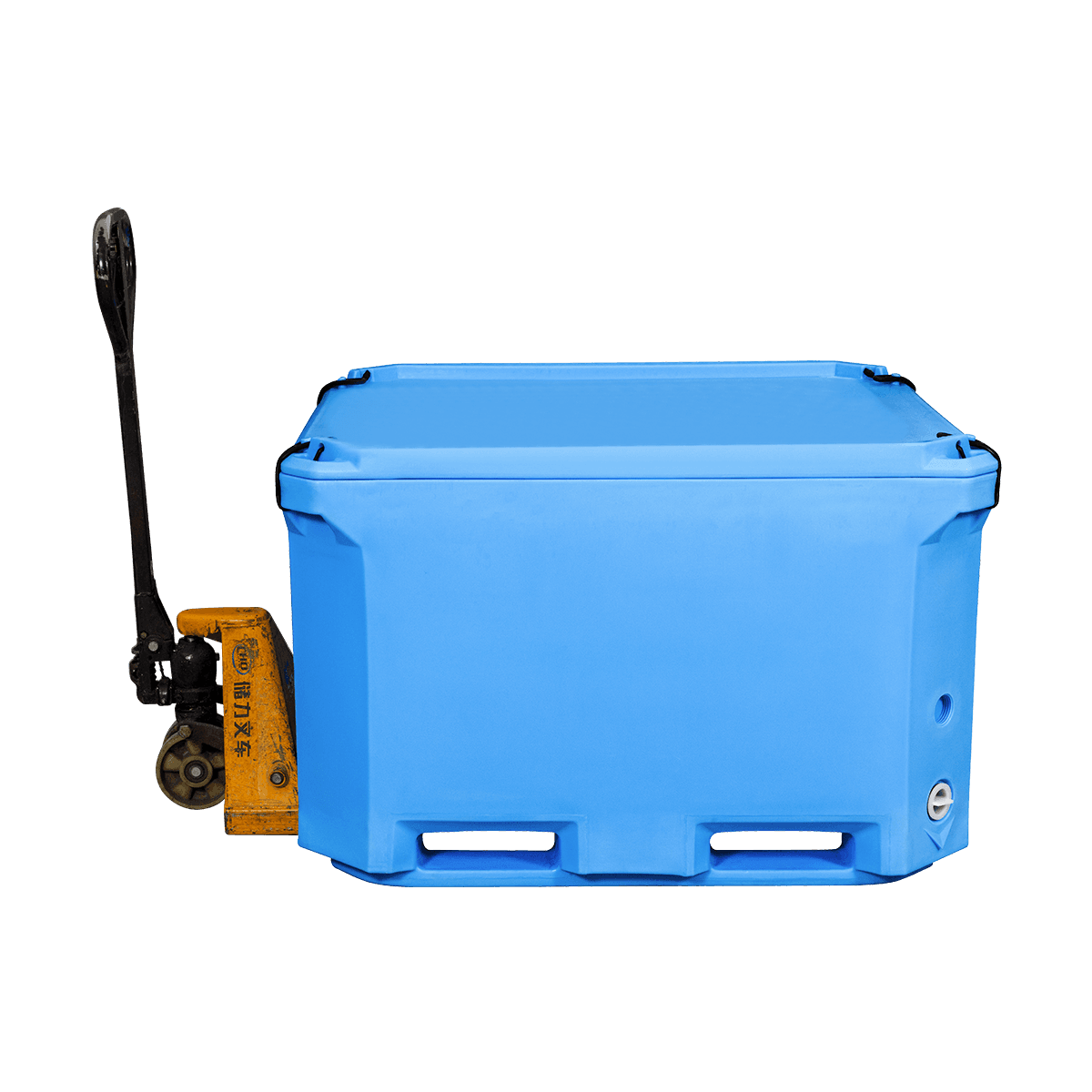 AF-660L Rotomolded Cooler Seafood Industrial menggunakan wadah plastik