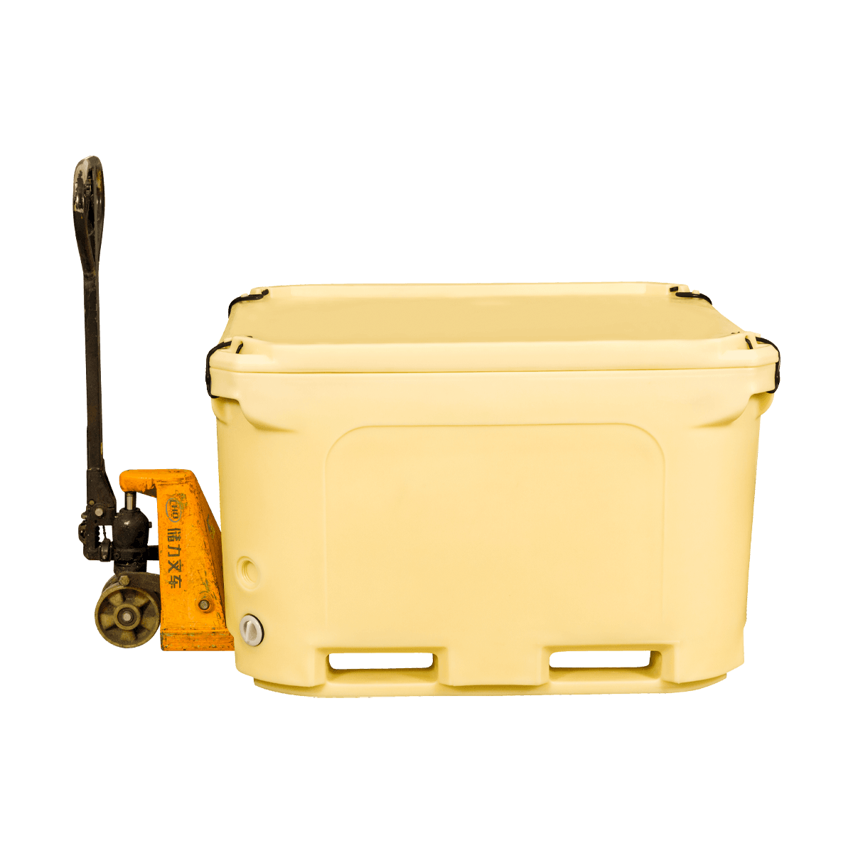 F-660L Rotomolded Fishing Box Workshop dan Warehouse menggunakan wadah rantai dingin