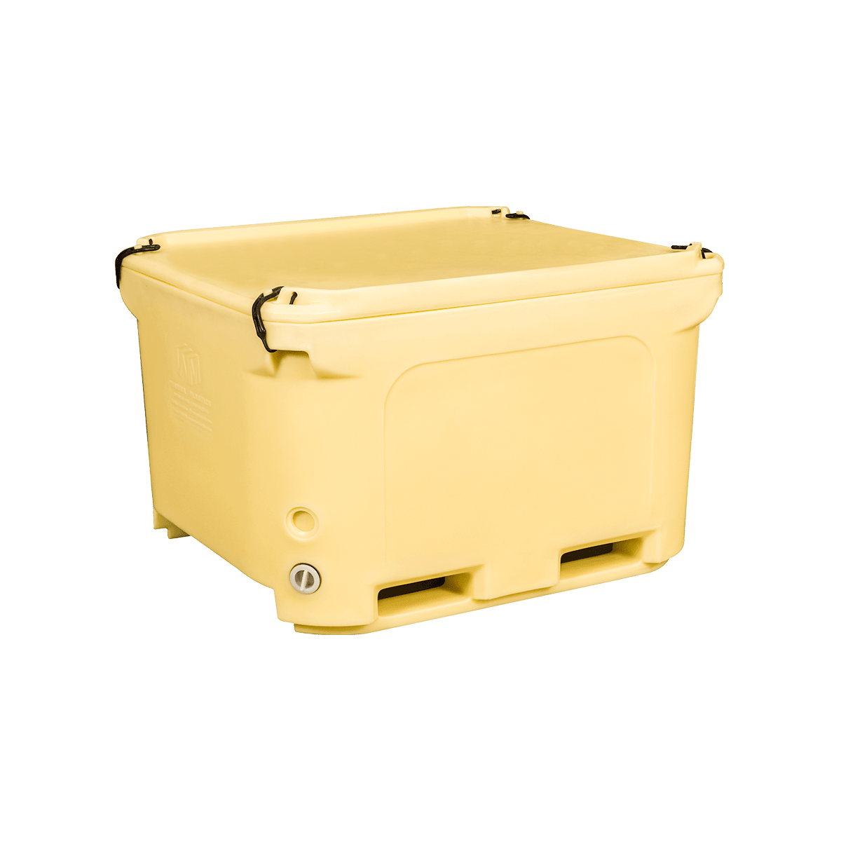 F-660L Rotomolded Fishing Box Workshop dan Warehouse menggunakan wadah rantai dingin